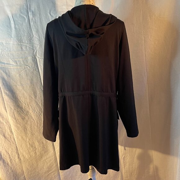 Dex Black hooded blazer/jacket size L - Picture 2 of 11